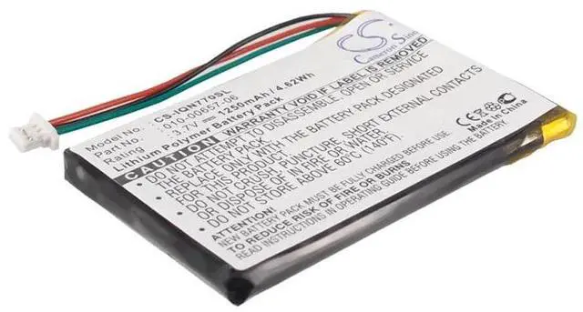 Main image of Cameron Sino battery for  Nuvi 770, Nuvi 770T PN:  010-00657-06  
1250mAh