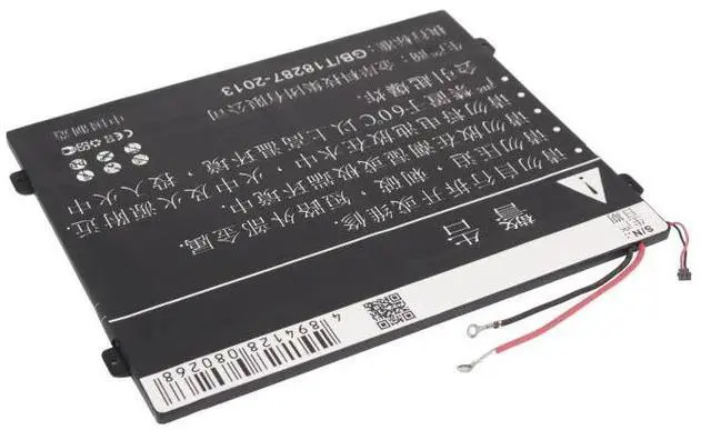 Alt view image 3 of 5 - Cameron Sino battery for  MZ615, MZ616, MZ617, Xoom 2 10.1   PN:  L-L-L DC110510, SNN5896A, TB40  6700mAh / 24.79Wh