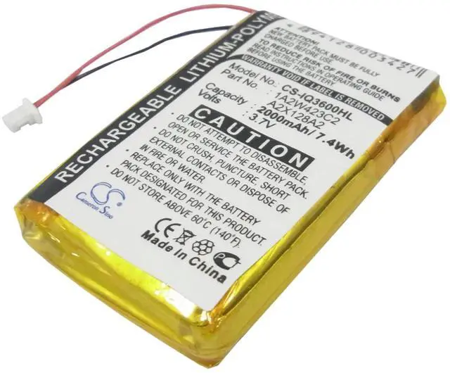 Main image of Cameron Sino battery for iQue 3200, iQue 3600, iQue 3600a PN: 1A2W423C2, A2X128A2 2000mAh / 7.40Wh