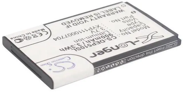 Alt view image 2 of 5 - Cameron Sino battery for  Joy II   PN:  6109-031, E4-BATT, RA 17012337  1100mAh / 4.07Wh