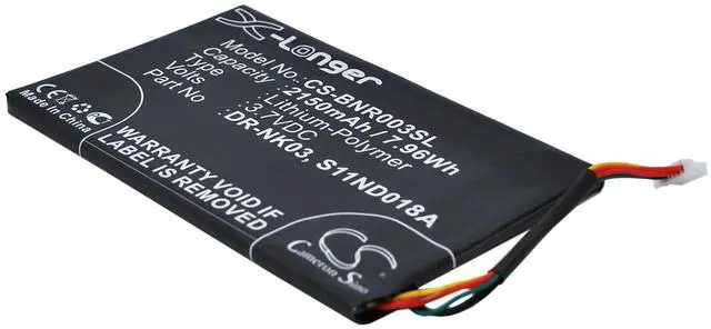 Main image of Cameron Sino Battery for Barnes & Noble BNRV300, BNTV350, Nook Simple Touch, Simple Touch 6" PN:Barnes & Noble DR-NK03 2150mAh