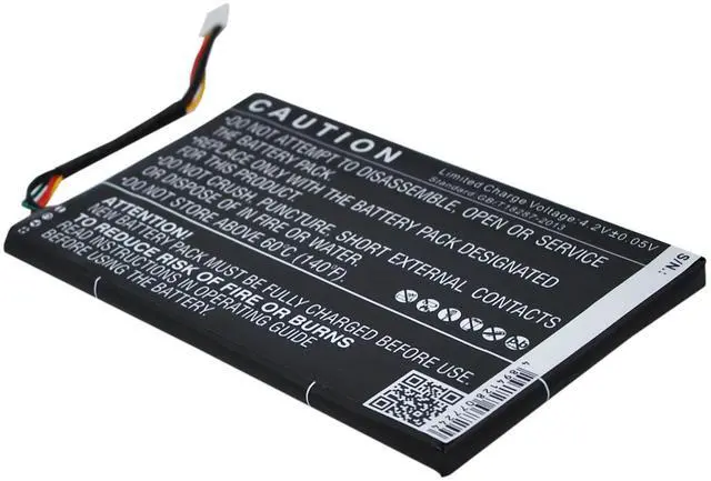 Alt view image 4 of 6 - Cameron Sino Battery for Barnes & Noble BNRV300, BNTV350, Nook Simple Touch, Simple Touch 6" PN:Barnes & Noble DR-NK03 2150mAh