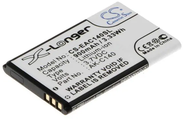 Main image of Cameron Sino Battery for Prime A1, Prime A2, Prime A5; King, Amico Clock, Amico Fedele, Amico Flip +, Amico Flip 3 PN:C140/C240, S400 2500mAh / 9.50Wh, 3.80V