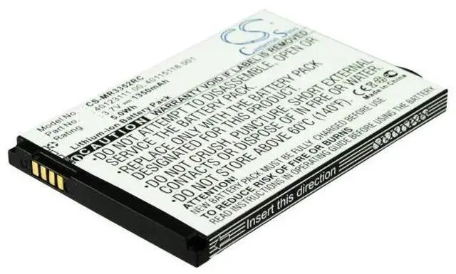 Alt view image 2 of 5 - Cameron Sino Battery for Novatel Wireless MiFi 3352, MiFi 4082, MiFi 4082 4G, MiFi 4510, MiFi 4510L, MiFi 4510L 4G LTE, MiFi3352, MiFi4082, MIFI451, MiFi4510, MiFi4510L 1350mAh