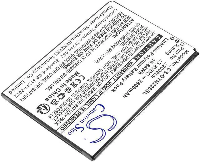 Alt view image 2 of 4 - Cameron Sino Battery for 2286, NEO PN: 200869, NEO 2800 / 10.64Wh