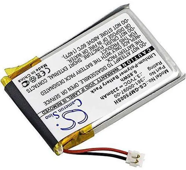 Alt view image 2 of 4 - Cameron Sino Battery for Garmin Approach S60, Fenix 5, Forerunner 935 PN:Garmin 361-00097-00 230mAh / 0.85Wh