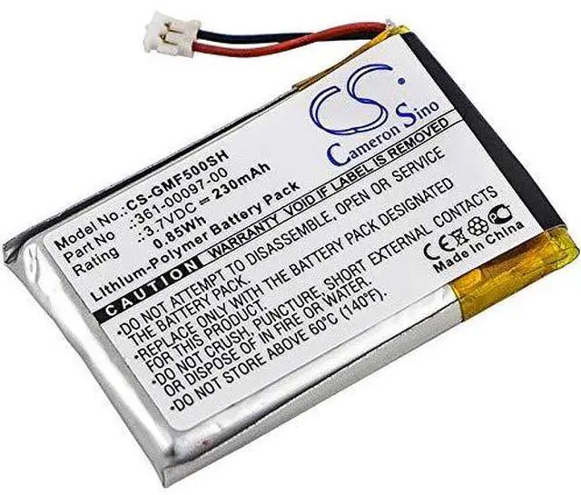 Main image of Cameron Sino Battery for Garmin Approach S60, Fenix 5, Forerunner 935 PN:Garmin 361-00097-00 230mAh / 0.85Wh