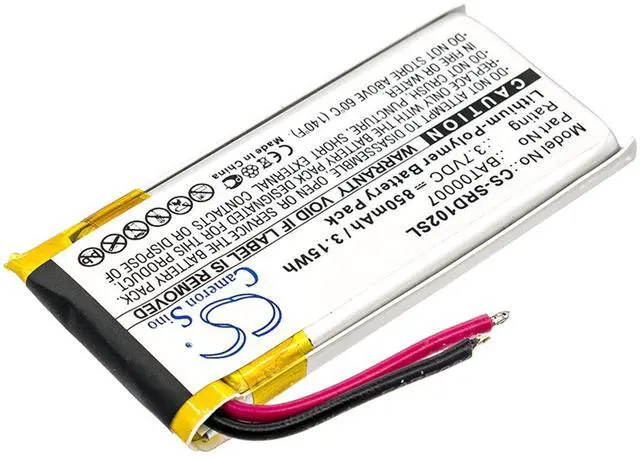 Alt view image 2 of 4 - Cameron Sino Battery for Cardo Packtalk Duo, Scala Rider Packtalk, SRPT0102 PN: BAT00007 850mAh / 3.15Wh