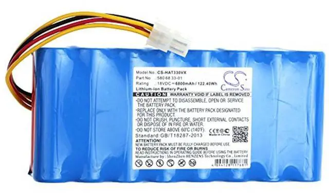 Alt view image 5 of 5 - Cameron Sino Battery for Husqvarna AM430X, AM440, Automower 450X 2018, Automower 520, Automower 520 2018, Automower 520 2019, Automower 550 6800mAh 588 14 64-01