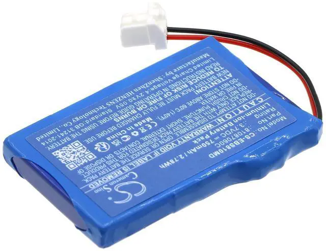 Alt view image 2 of 5 - Cameron Sino Cameron Sino Battery for Bone Stimulator PN: 81087060C 750mAh / 2.78Wh