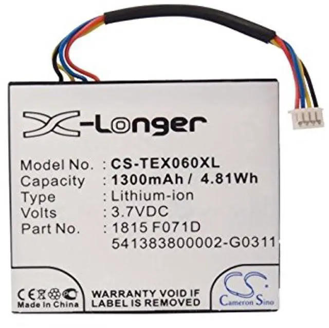 Alt view image 5 of 6 - Cameron Sino Battery for Texas Instruments N2/AC/2L1/A, TI-84 C Silver, TI-84 Plus C Silver Edition, TI-Nspire CX, TI-Nspire CX CAS