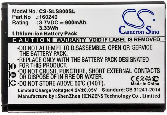 Main image of Cameron Sino Battery for Steelseries 61298RX, Arctis Pro Wireless, H Wireless Gaming-Headset, Siberia 800, Siberia 840 PN: 160240 900mAh / 3.33Wh