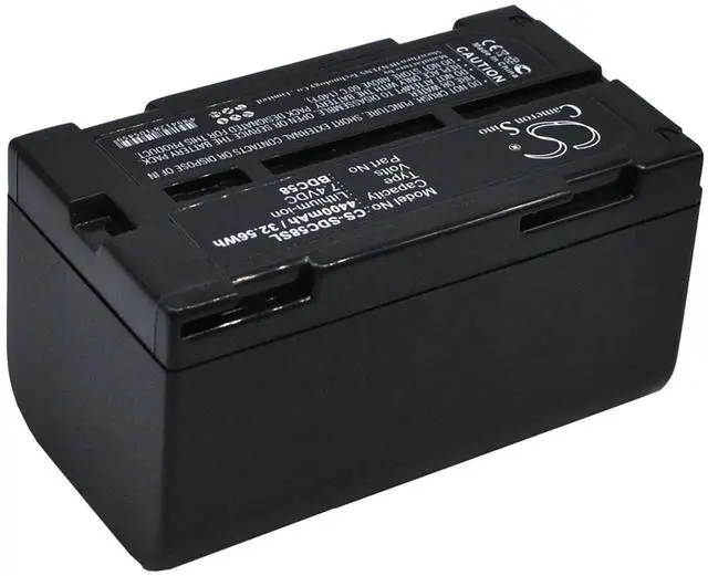 Alt view image 3 of 5 - Cameron Sino Battery for Sokkia CX-101, CX-103, SDL30M 30R, SET210, SET230R, SET30R, SET30R3, SET310, SET330, SET330R, SET330R3, SET330RK, SET610, SET630R, SET630R3, SET630RK 4400mAh