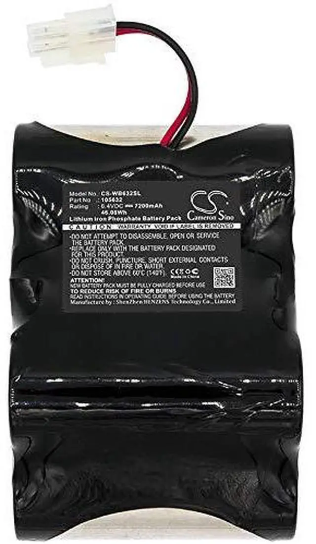 Alt view image 3 of 4 - Cameron Sino Battery for Spot LXI Vital Signs Monitor, Spot Vital Signs Lxi PN: 105632 7200mAh / 46.08Wh