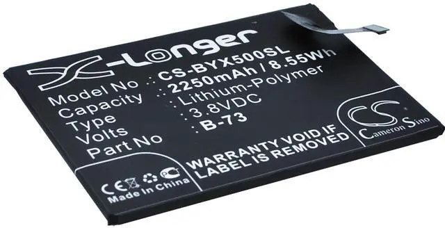 Alt view image 2 of 6 - Cameron Sino Battery for BBK VIVO X5V, VIVO X5, VIVO X5 4G, VIVO X5L, VIVO Y5, VIVO Y5L 2250mAh