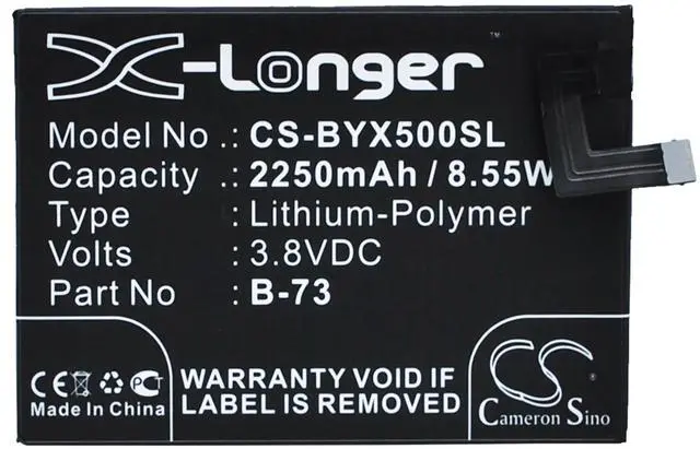 Main image of Cameron Sino Battery for BBK VIVO X5V, VIVO X5, VIVO X5 4G, VIVO X5L, VIVO Y5, VIVO Y5L 2250mAh