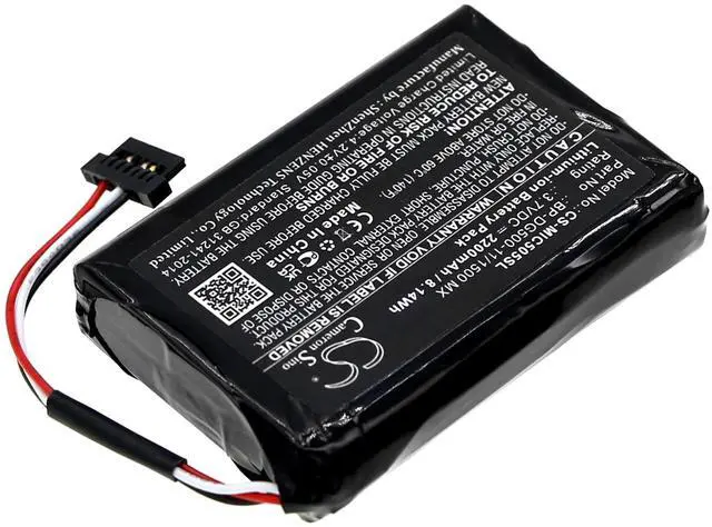 Alt view image 2 of 5 - Cameron Sino Battery for Magellan cyclo 500 HC, cyclo 505 HC PN:Magellan BP-DG500-11/1500 MX 2200mAh / 8.14Wh
