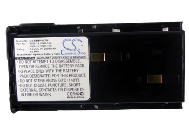 Alt view image 5 of 5 - Cameron Sino Battery for Kenwood CP-213, TCP-113, TK-2, TK-2100, TK-2102, TK-373, TK-373G, TK-378, TK-378G, TK-378GC, TK-378GM, TK-388, TK-388G, TK-388G M6, TK-61 2000mAh