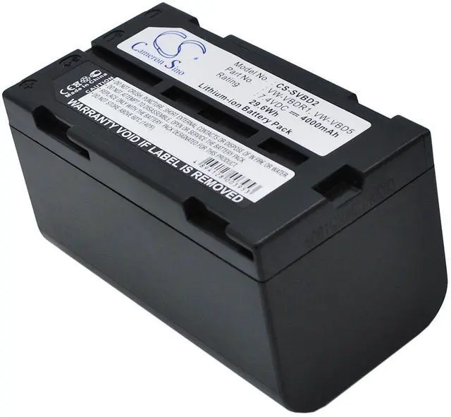 Main image of Cameron Sino Battery for Canon ES-300V, ES-65, ES-6500, ES-7000, ES-75, ES-8000, ES-8100V, ES-8200V, ES-8400V, ES-8600, FR-1, GL1, GL2, UC-X2, UC-X40Hi 4000mAh / 29.60Wh