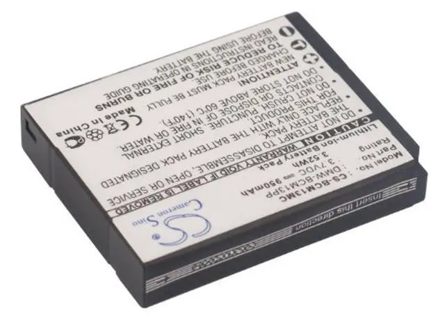 Alt view image 2 of 5 - Cameron Sino Battery for Lumix DMC-FT5, Lumix DMC-FT5A, Lumix DMC-FT5D, Lumix DMC-FT5K, Lumix DMC-FT5S, Lumix DMC-ZS45K, Lumix DMC-ZS50K, Lumix DMC-ZS60K 950mAh