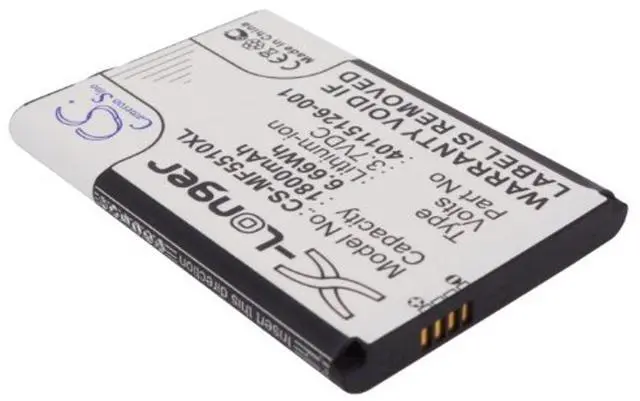 Alt view image 2 of 5 - Cameron Sino Battery for Novatel Wireless Mifi 500 LTE, MiFi 5510, MiFi 5510L, MiFi 5580, MiFi M100, MiFi5510, MiFi5510L, MiFi5580 1800mAh