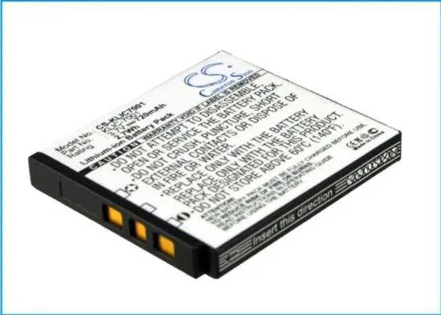 Alt view image 5 of 5 - Cameron Sino Battery for Agfa Optima 1338  Optima 1338mT  Optima 2338  Optima 2338MT  T-1000  T-1228   BenQ DC E1220  DC E1050t   Benq DCL1050   DXG DXG-5C0  DXG-5C0V  DXG-5C8V  DXG-5C8VR  DXG-599V