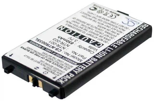 Alt view image 2 of 5 - Cameron Sino  Battery for Nintendo NDS  PN. BAT-GBASP-1LI, BT-M12, NTR-001, NTR-003  
850mAh / 3.15Wh