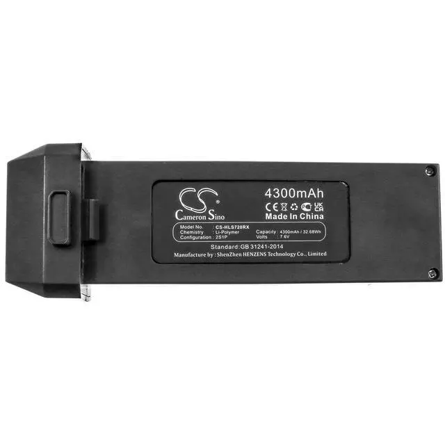 Alt view image 5 of 5 - Cameron Sino Battery for Holy Stone HS720, HS720E PN:Holy Stone SF8333106 4300mAh / 32.68Wh