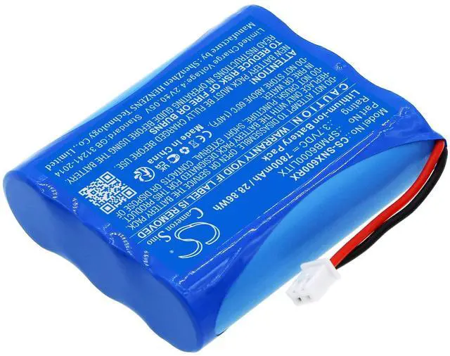 Alt view image 2 of 5 - Cameron Sino Battery for Spektrum Transmitter iX12, Transmitter NX6, Transmitter NX8 PN:Spektrum SPMB6000LITX 7800mAh / 28.86Wh