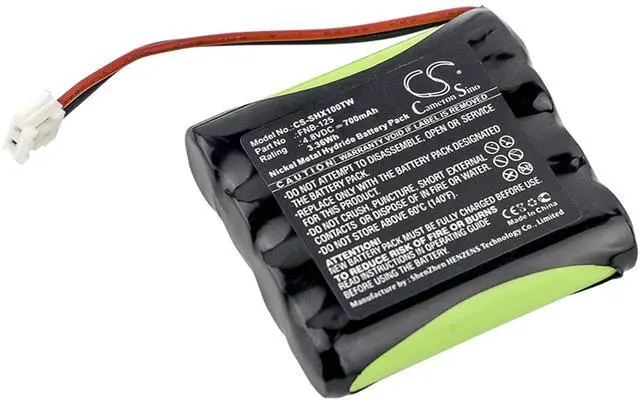 Alt view image 3 of 4 - Cameron Sino Battery for Standard Horizon HX100  PN:Standard Horizon FNB-125 700mAh / 3.36Wh