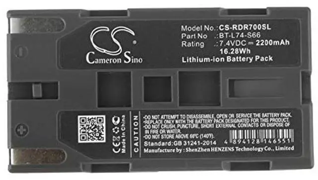 Alt view image 3 of 3 - Cameron Sino Battery for Kolida Gps Gnss K9, Gps Gnss K9E, Gps Gnss K9T, Gps Gnss K9TX, GPS K7, Pin GPS Sanding L7402W PN:Kolida BTKD-L7402W 2200mAh / 16.28Wh