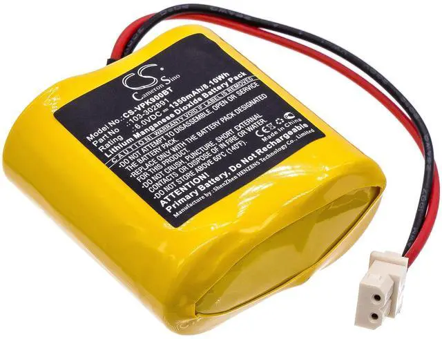 Main image of Cameron Sino Battery for Visonic Next CAM, Next CAM K9 PG2 wide angle, Next CAM PG2, Next CAM PGS PN:Visonic 103-302891, 103-302915, EVE2CR17450-C, GP2CR123A, OSA363 1350mAh / 8.10Wh