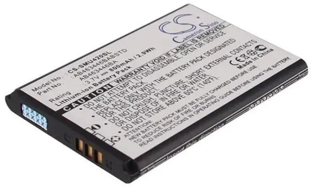 Main image of Cameron Sino  Battery for MetroPCS SCH-R270, SCH-R270U, Chrono 2Samsung Axle, Byline, Chrono, Contour, and others  800mAh / 2.96Wh