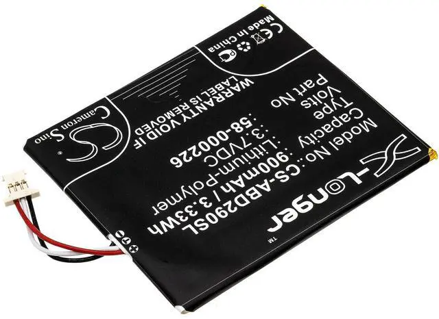 Alt view image 2 of 7 - Cameron Sino battery for 53-014490, B07DLPWYB7, J9G29R, Kindle 10th, Kindle 10th Gen 2019, Kindle Basic 10th Generation, Kindle Touch 2019 PN. 26S1019, 58-000226 900mAh / 3.33Wh