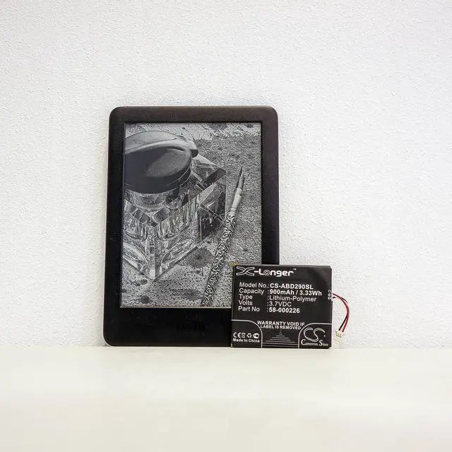 Alt view image 7 of 7 - Cameron Sino battery for 53-014490, B07DLPWYB7, J9G29R, Kindle 10th, Kindle 10th Gen 2019, Kindle Basic 10th Generation, Kindle Touch 2019 PN. 26S1019, 58-000226 900mAh / 3.33Wh