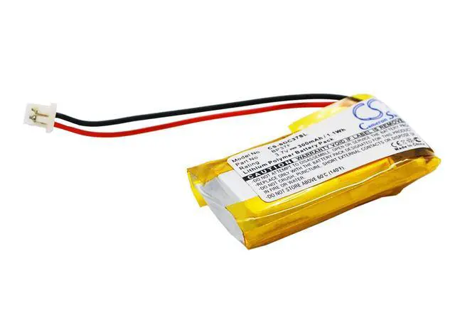 Alt view image 3 of 5 - Cameron Sino Battery for Dogtra EF3000 Gold, EF3000 Gold Dog containment sy, iQ, iQ plus remote dog training co PN:Dogtra BP37F 300mAh / 1.11Wh