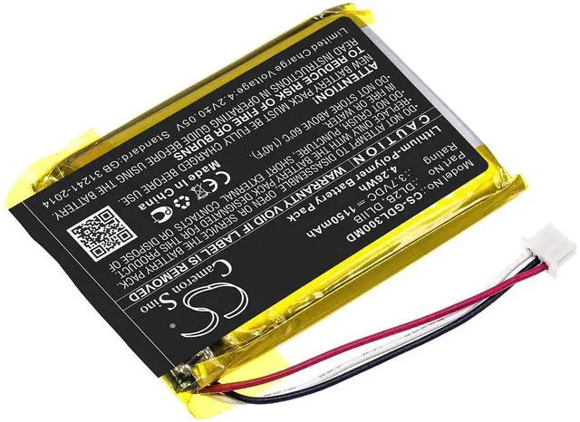 Alt view image 2 of 5 - Cameron Sino Battery for 3GEN DermLite II, DermLite III, DermLite Pro, DL2 Dermatoscope, DL3 Dermatoscope PN:3GEN DL2B, DLIIB 1150mAh / 4.26Wh