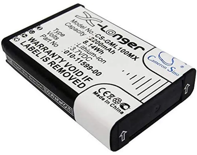 Main image of Cameron Sino Battery for Garmin E1GR, E1GRVIRBELITE, E2GR, E2GRVIRBELITE, VIRB, VIRB Elite, Virb Elite Action HD Camera 1. PN:Garmin 010-11599-00, 010-11654-03 2200mAh / 8.14Wh