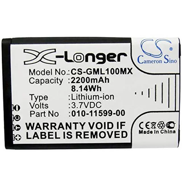 Alt view image 5 of 5 - Cameron Sino Battery for Garmin E1GR, E1GRVIRBELITE, E2GR, E2GRVIRBELITE, VIRB, VIRB Elite, Virb Elite Action HD Camera 1. PN:Garmin 010-11599-00, 010-11654-03 2200mAh / 8.14Wh