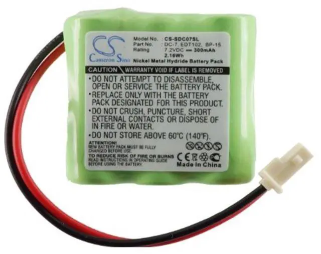Alt view image 5 of 5 - Cameron Sino Battery for Dogtra Transmitter 1100NC, Transmitter 1600NCP, Transmitter 1700NCP, Transmitter D500, Transmitter D500B, Transmitter D500T, Transmitter RRD, Transmitter RRS 300mAh