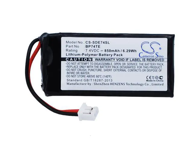 Alt view image 5 of 5 - Cameron Sino Battery for Dogtra DA212, Edge RT transmitter, EDGE transmitter, EDGE TX PN:Dogtra BP74TE 850mAh / 6.29Wh