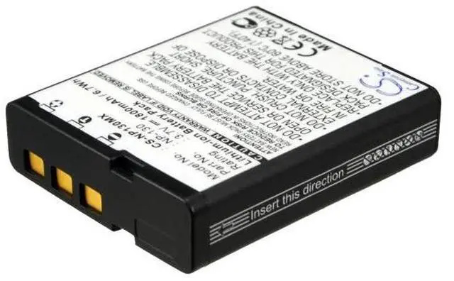 Main image of Cameron Sino  Battery for Casio Exilim EX-H30, EX-ZR100, Exilim EX-H30BK, Exilim EX-ZR200, Tryx, Exilim EX-ZR1100, and others 1800mAh