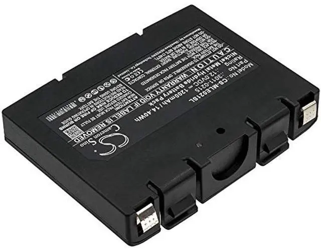 Alt view image 2 of 3 - Cameron Sino Battery for Minelab Eureka Gold Metal Detector, Musketeer Advantage Metal Dete, Sovereign Elite Metal Detector, Sovereign GT Metal Detector PN:Minelab 3011-0215 1200mAh