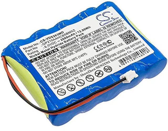 Main image of Cameron Sino Battery for Silver, Silver Reciproc, SR2634, V0411630000000 PN: GP210AAHCB5BMXZ 2000mAh / 12.00Wh