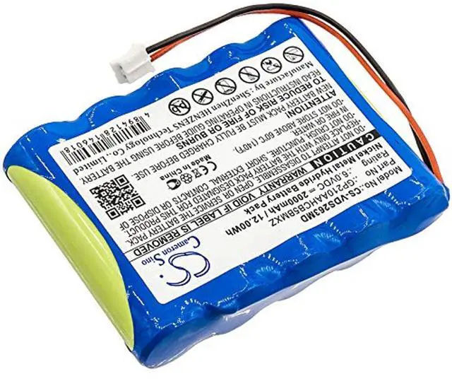 Alt view image 2 of 4 - Cameron Sino Battery for Silver, Silver Reciproc, SR2634, V0411630000000 PN: GP210AAHCB5BMXZ 2000mAh / 12.00Wh