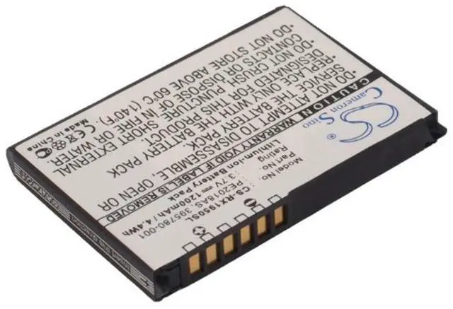 Alt view image 2 of 5 - Cameron Sino Battery for HP iPAQ RX1900, iPAQ RX1950, iPAQ RX1955 PN:HP 35H00063-00M, 395780-001, 398687-001, 399858-001, HSTNN-H09C-WL, PE2018AS 1200mAh