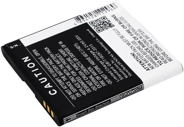 Alt view image 4 of 5 - Cameron Sino Battery for BLU Dash JR TV, D141T, Dash L, D050u, D050L, D390U, D352L, D390x, Dash J, Dash J 4.0", D070, D070X