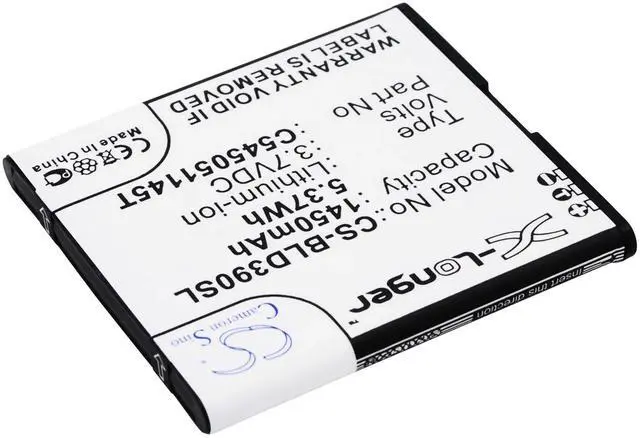Alt view image 2 of 5 - Cameron Sino Battery for BLU Dash JR TV, D141T, Dash L, D050u, D050L, D390U, D352L, D390x, Dash J, Dash J 4.0", D070, D070X