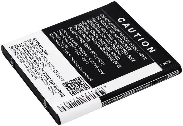 Alt view image 3 of 5 - Cameron Sino Battery for BLU Dash JR TV, D141T, Dash L, D050u, D050L, D390U, D352L, D390x, Dash J, Dash J 4.0", D070, D070X