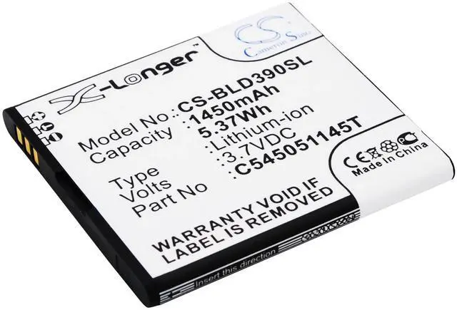 Main image of Cameron Sino Battery for BLU Dash JR TV, D141T, Dash L, D050u, D050L, D390U, D352L, D390x, Dash J, Dash J 4.0", D070, D070X